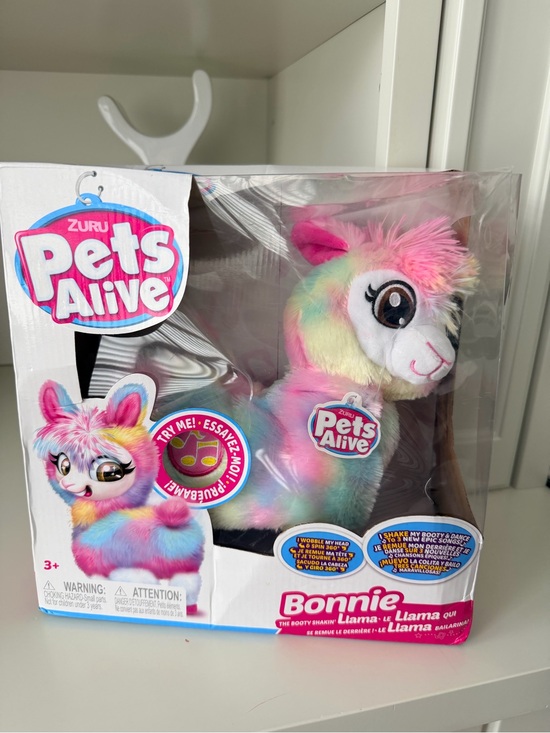 Zuru Other - ZURU PETS ALIVE Rainbow Boppi The Booty Shakin Llama Battery-Power Dancing Toy
